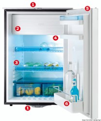 Réfrigérateur WAECO Dometic CRX65 64 l 12/24 V 